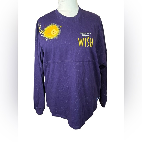 Disney Parks Wish Movie Spirit Jersey I'm A Star Purple Adult Size XXL  NWT - Picture 1 of 12